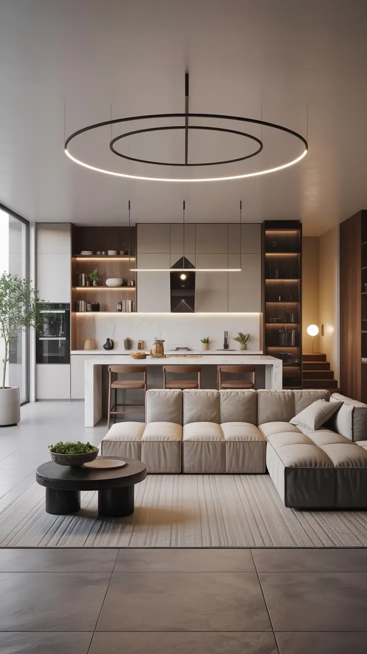 Open Kitchen Living Rooms For 2026: Modern Layouts, Design Ideas & Floor Plans