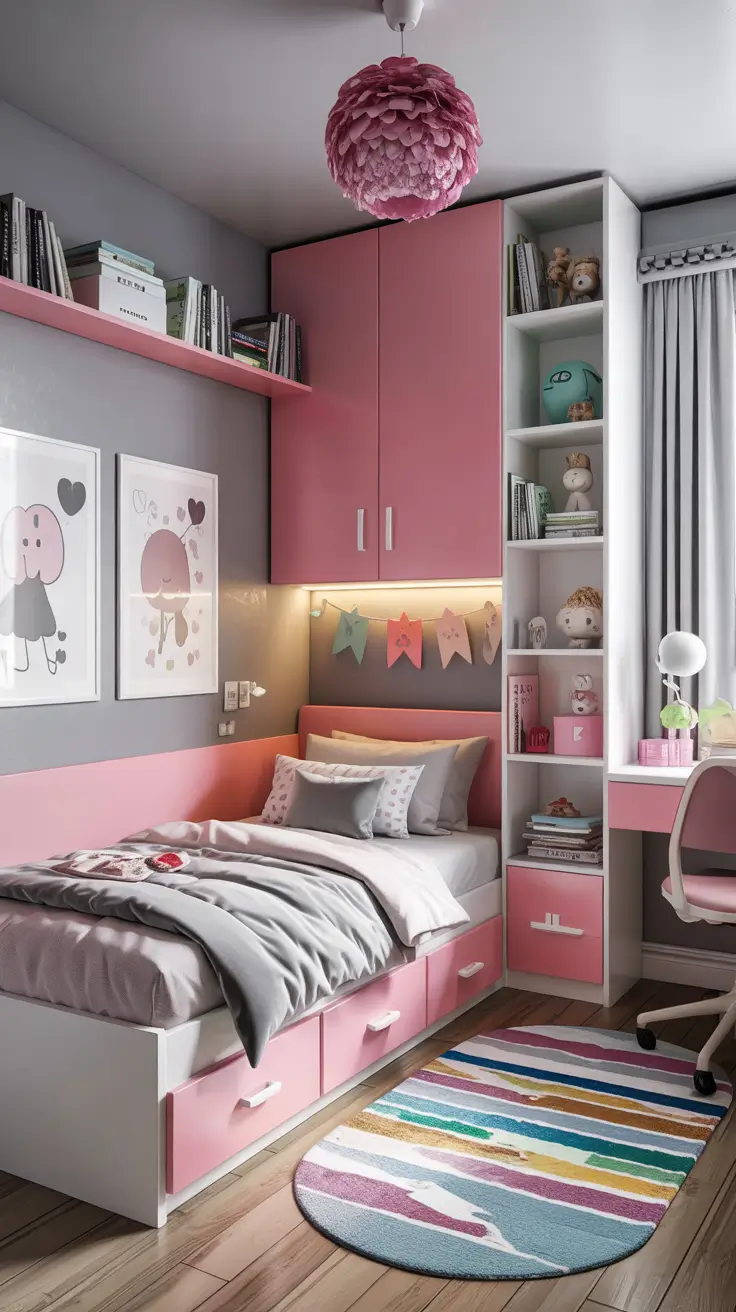 Girls Bedroom Ideas 2026: Stylish, Functional & Age-Smart Designs