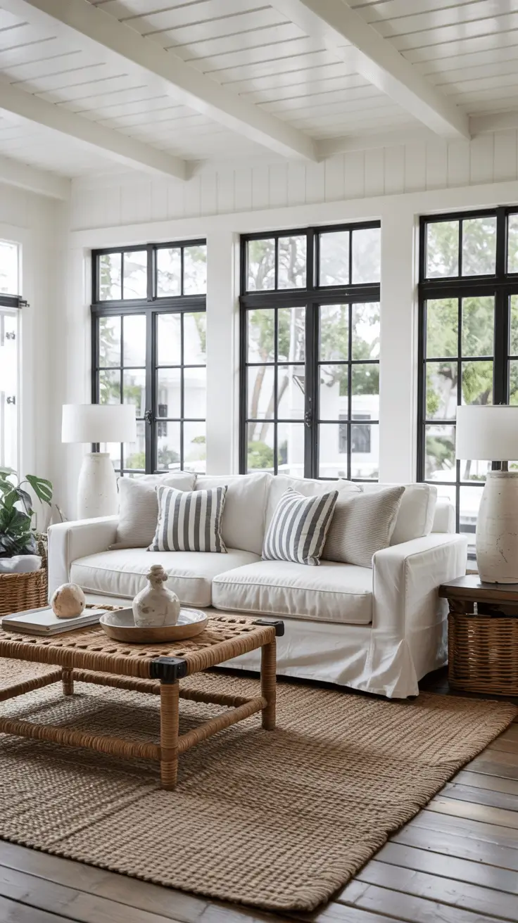 White Living Room Ideas 2026: Modern, Cozy, Luxury & Stylish White Interiors