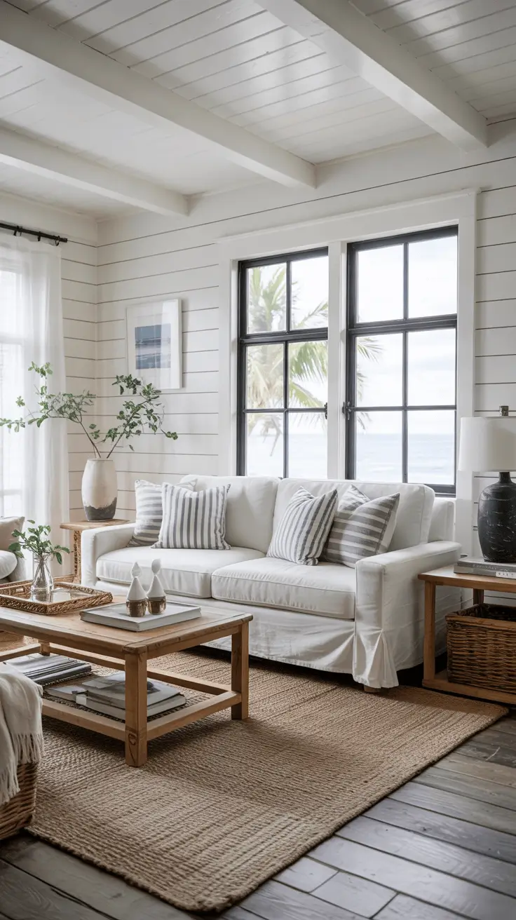 White Living Room Ideas 2026: Modern, Cozy, Luxury & Stylish White Interiors