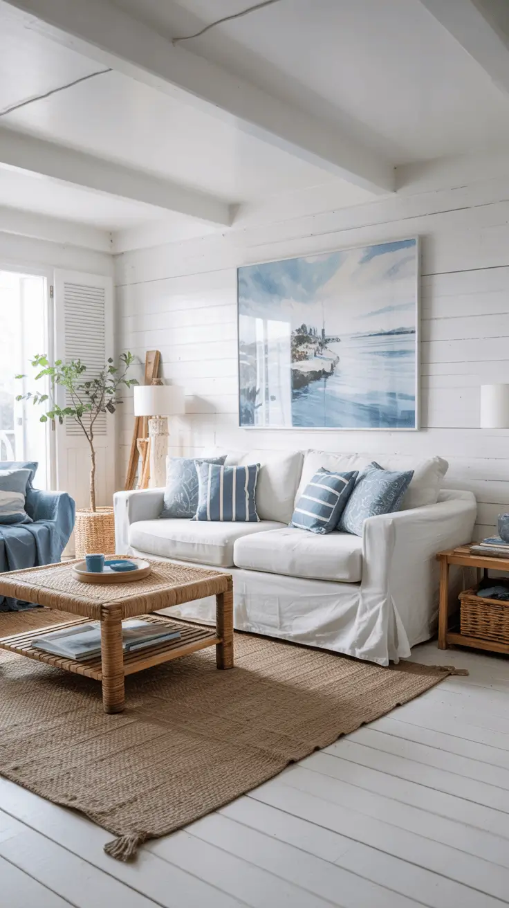 White Living Room Ideas 2026: Modern, Cozy, Luxury & Stylish White Interiors