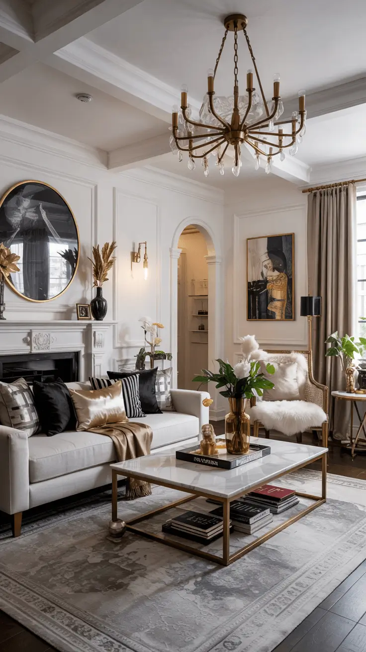 White Living Room Ideas 2026: Modern, Cozy, Luxury & Stylish White Interiors