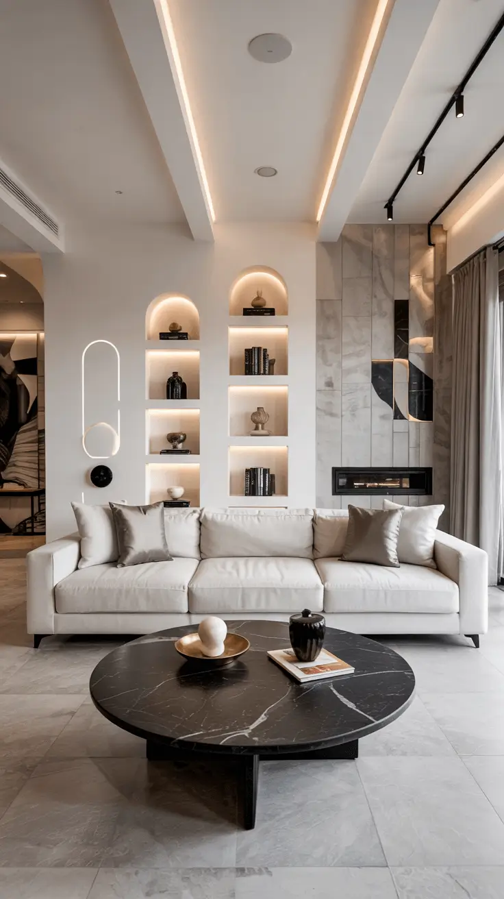 White Living Room Ideas 2026: Modern, Cozy, Luxury & Stylish White Interiors