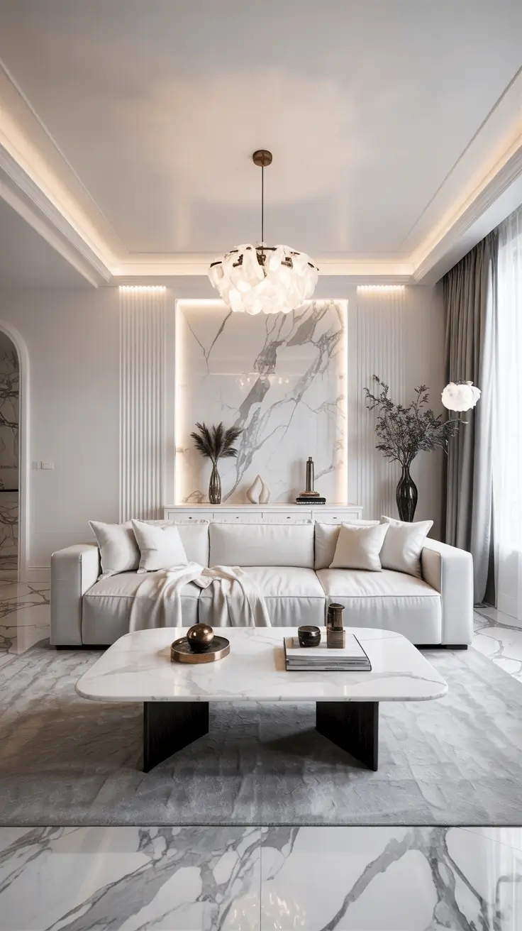 White Living Room Ideas 2026: Modern, Cozy, Luxury & Stylish White Interiors