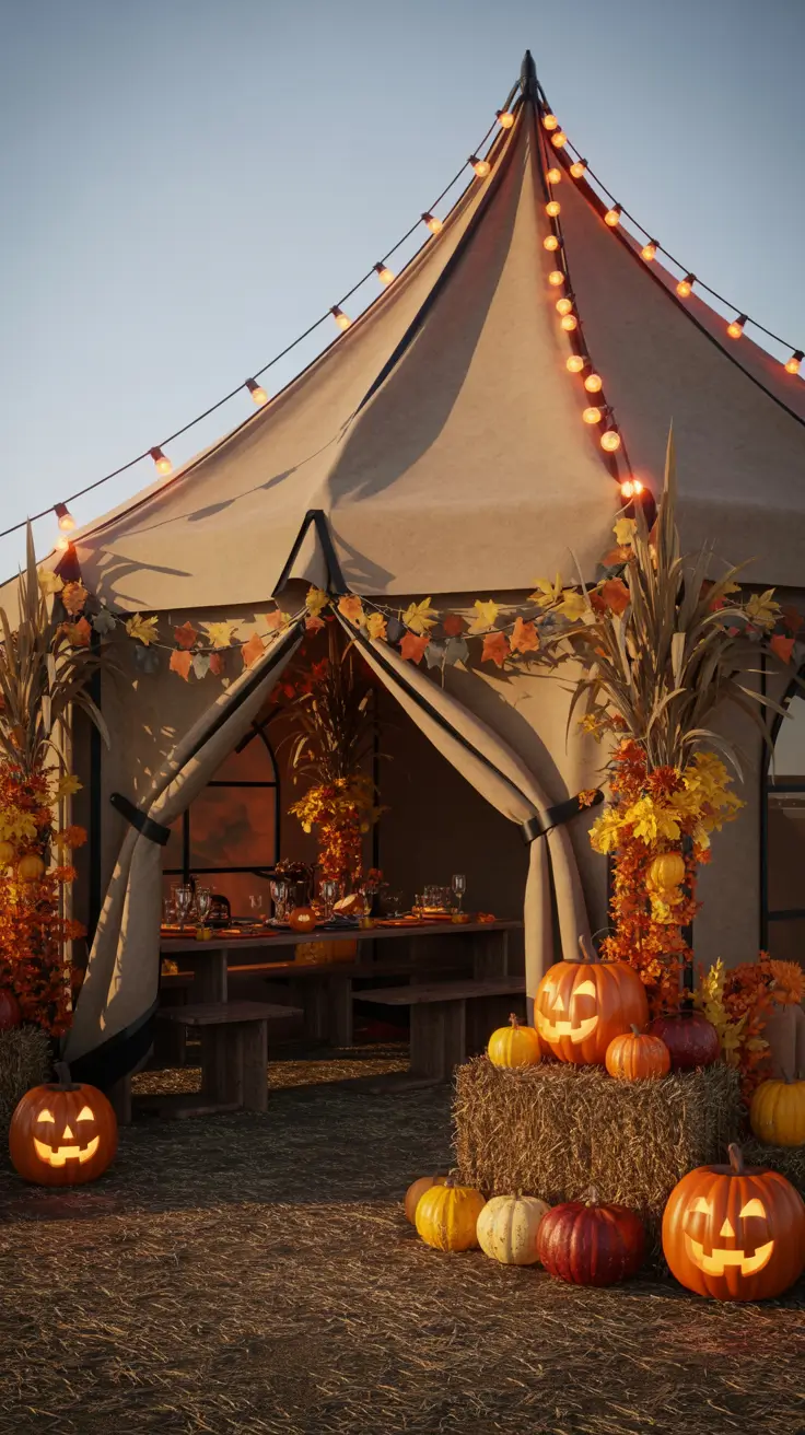 Outside Halloween Decorations Ideas 2026 12 — Tent Decorating For Halloween Party Ideas Outside Decorations