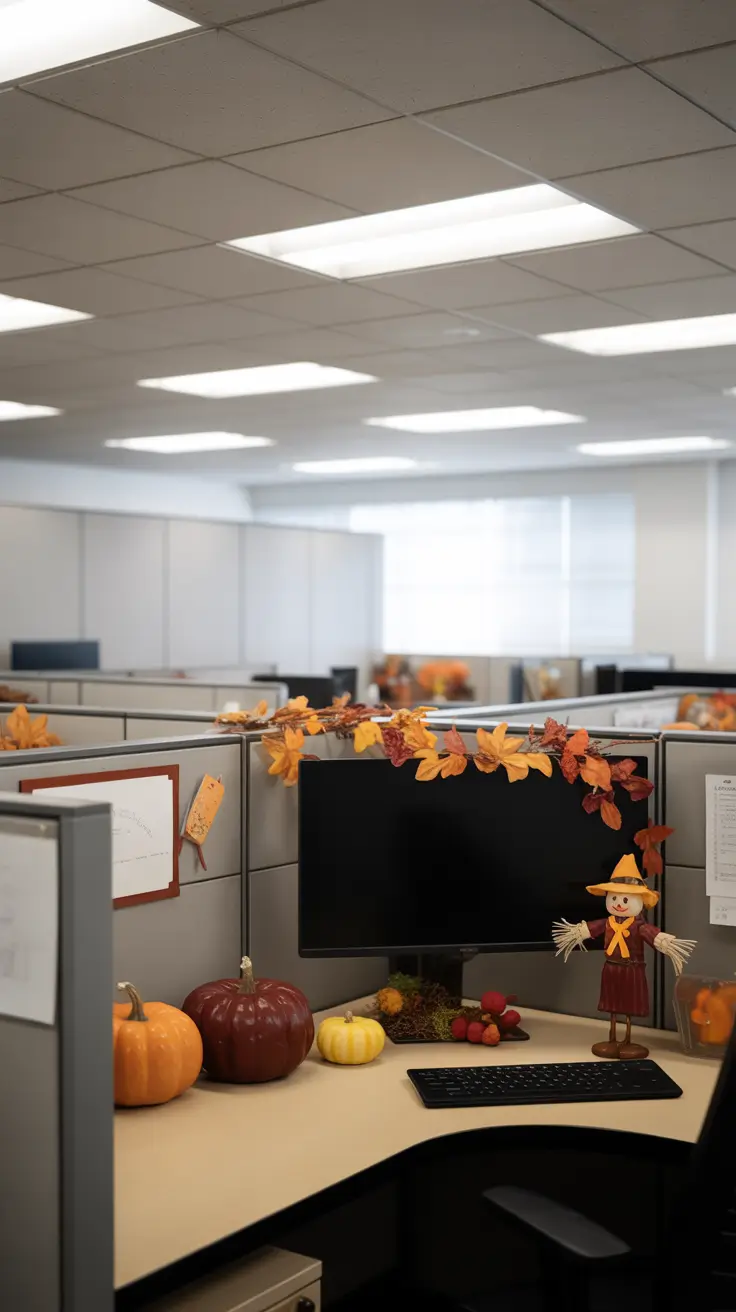 Outside Halloween Decorations Ideas 2026 23 — Office Cubicle Styling With Halloween Outside Decorations Diy Touches