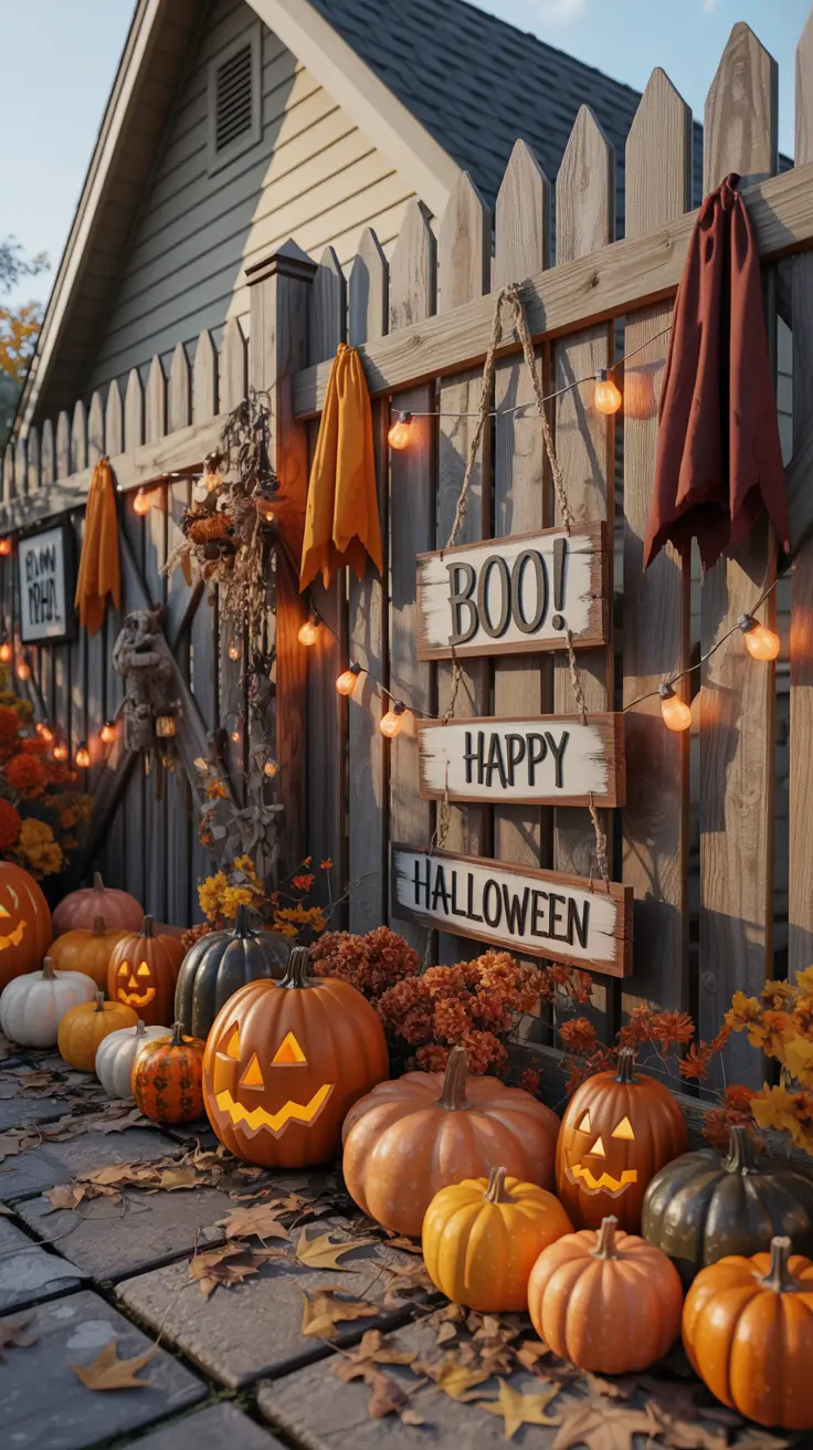 Outside Halloween Decorations Ideas 2026 04 — Halloween Outside Decorations Diy Ideas For Fence Decorating