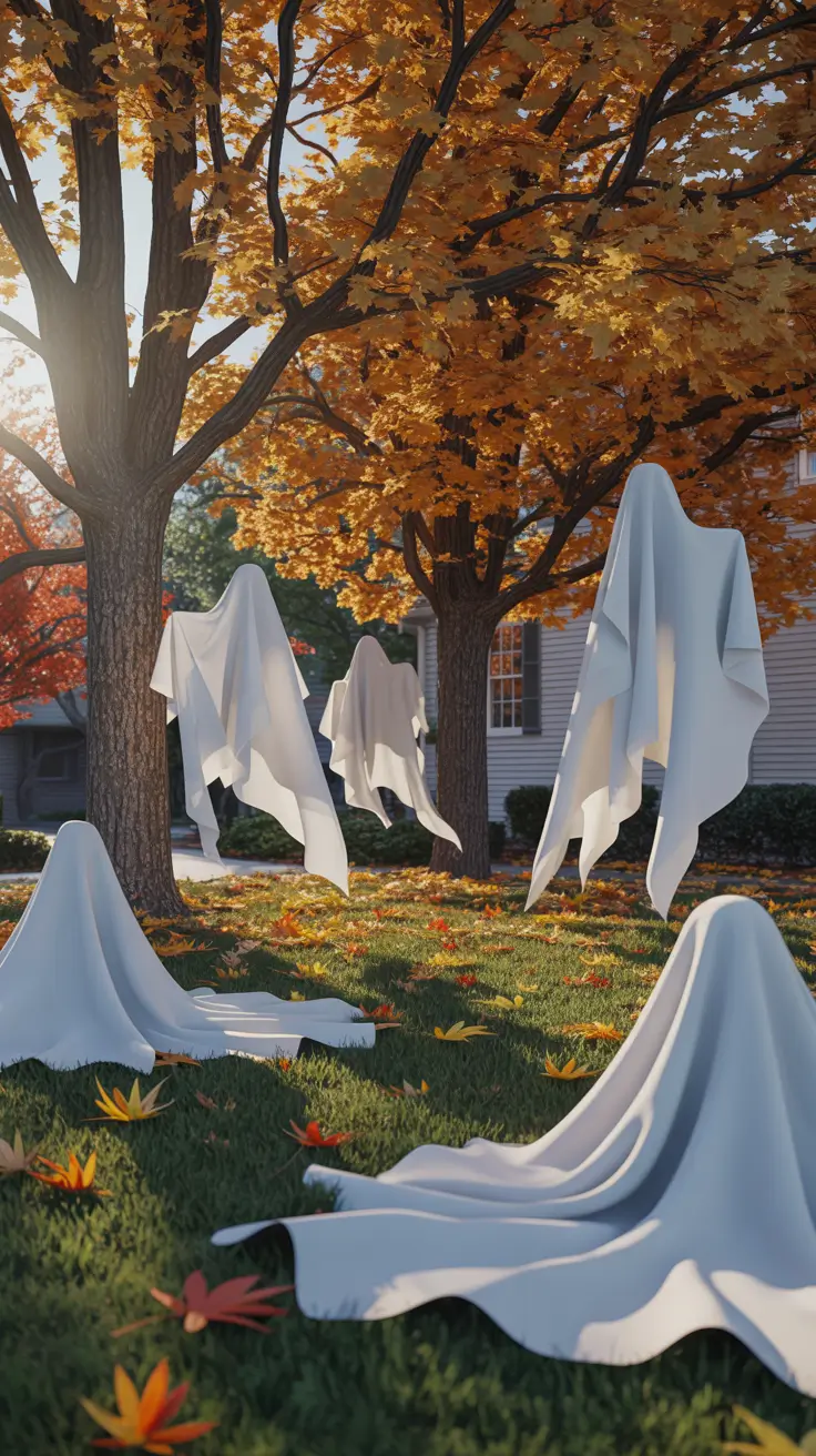 Outside Halloween Decorations Ideas 2026 05 — Ghost Decorations For Halloween Outside Ideas In The Yard