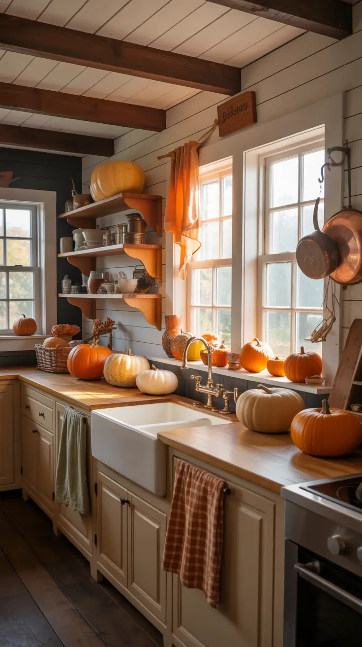 28-halloween-kitchen-decor-ideas-2026 Cozy Farmhouse Halloween Kitchen Decor Ideas For Everyday Living