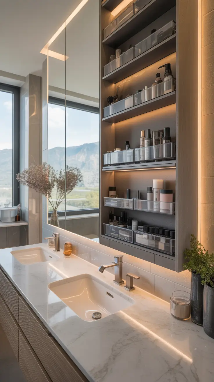 Bathroom Organizer Ideas 2026 12 – Bathroom Organizer Ideas Makeup Storage For Modern Bathroom Design