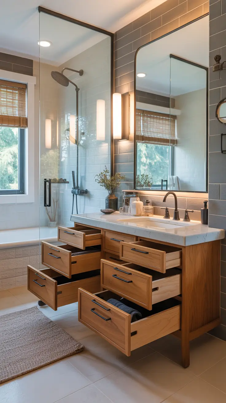 Bathroom Organizer Ideas 2026 19 – Deep Drawer Bathroom Organizer Ideas For Maximum Vanity Storage