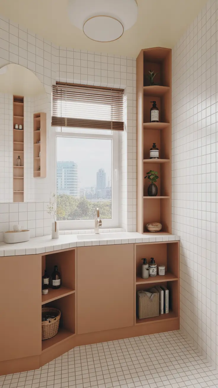 Bathroom Organizer Ideas 2026 20 – Built In Niche Bathroom Organizer Ideas For Compact Layouts