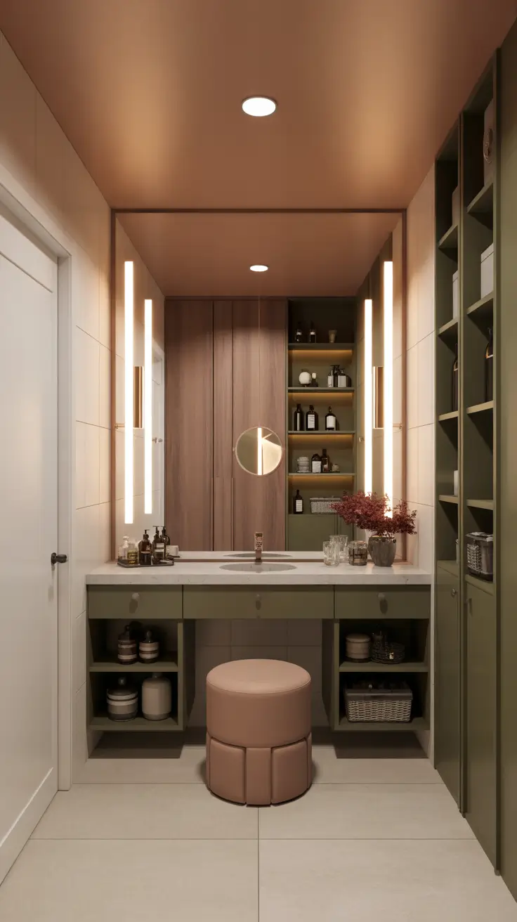 Bathroom Organizer Ideas 2026 26 – Vanity Nook Bathroom Organizer Ideas With Built In Lighting