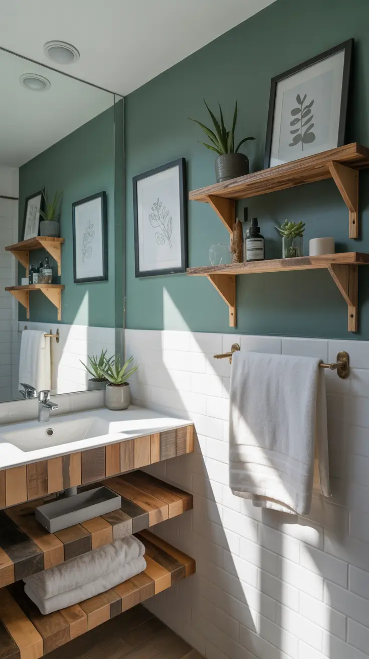 Bathroom Wall Decor Ideas Diy With Easy Weekend Upgrades