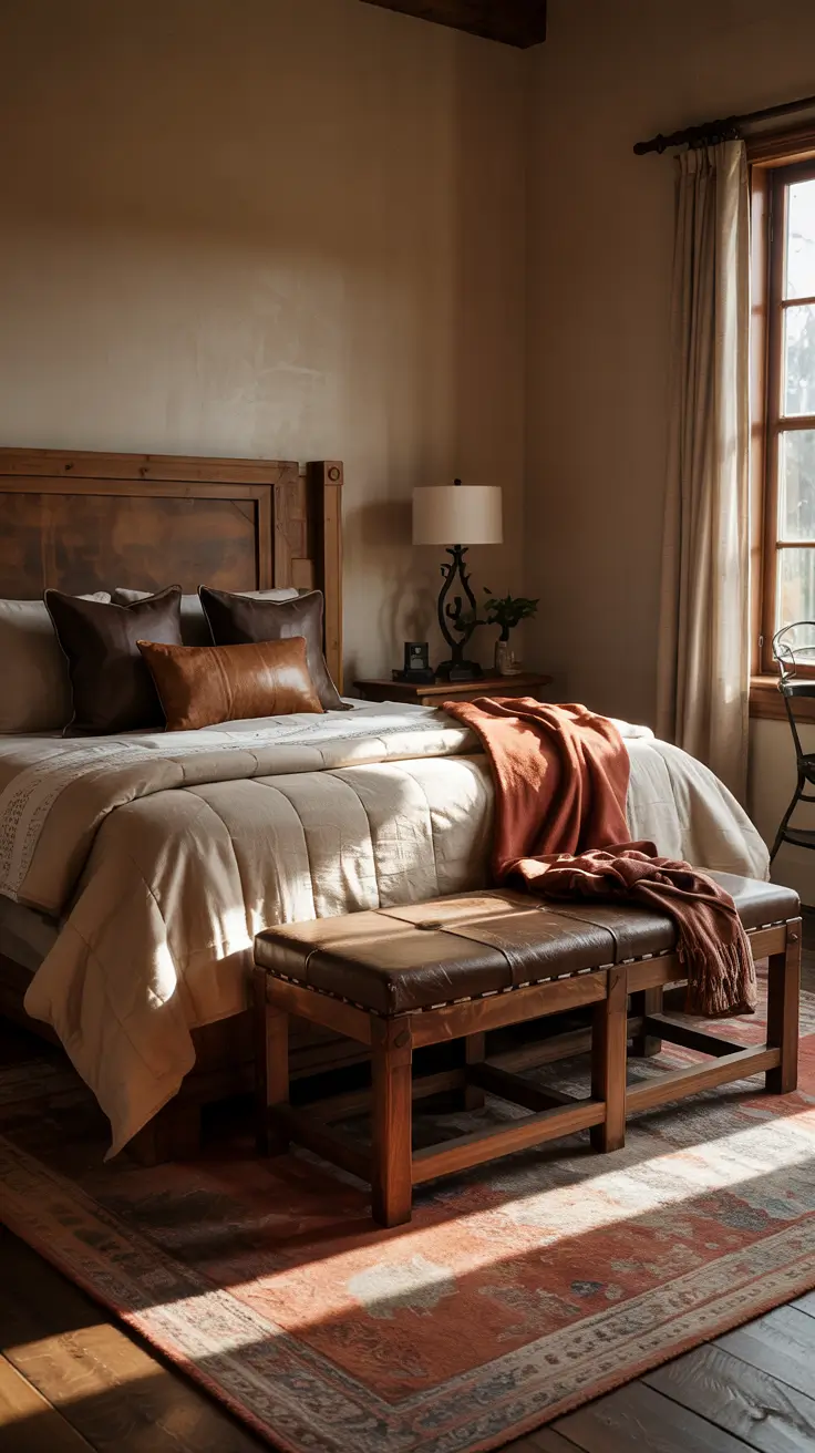 Western Bedroom Furniture Ideas With Rustic Antique Modern Touches