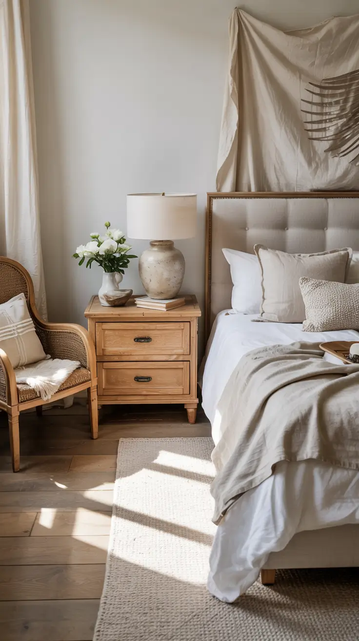 Soft Neutral Bedroom Furniture Ideas With Cozy Minimal Elegance