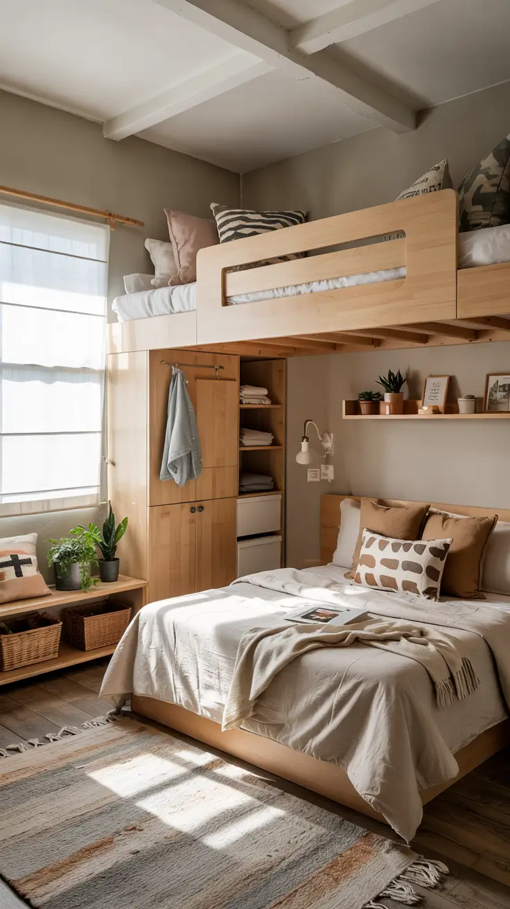 Space Saving Loft Bedroom Furniture Ideas For Small Rooms
