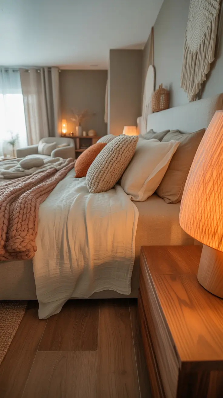 Bedroom Decor Ideas With Lamps That Feel Cozy And Layered