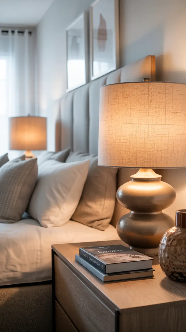 Bedroom Lighting Ideas With Lamps For Night Stands Styling