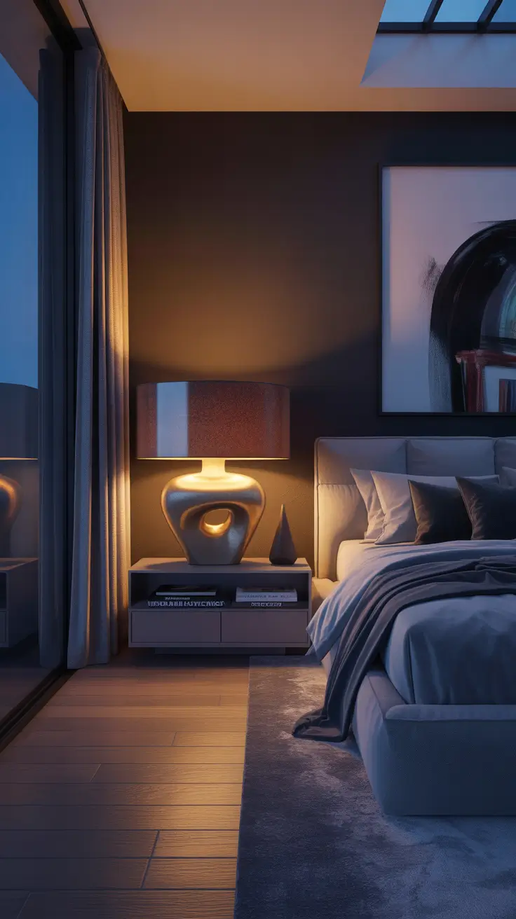 Statement Bedroom Lamps Ideas 2026 With Bold Oversized Shades