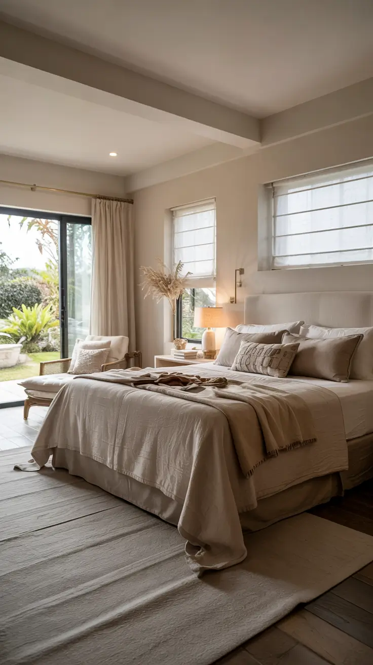 Bedroom Makeover Ideas Primary Bedroom With Calm Luxury Styling