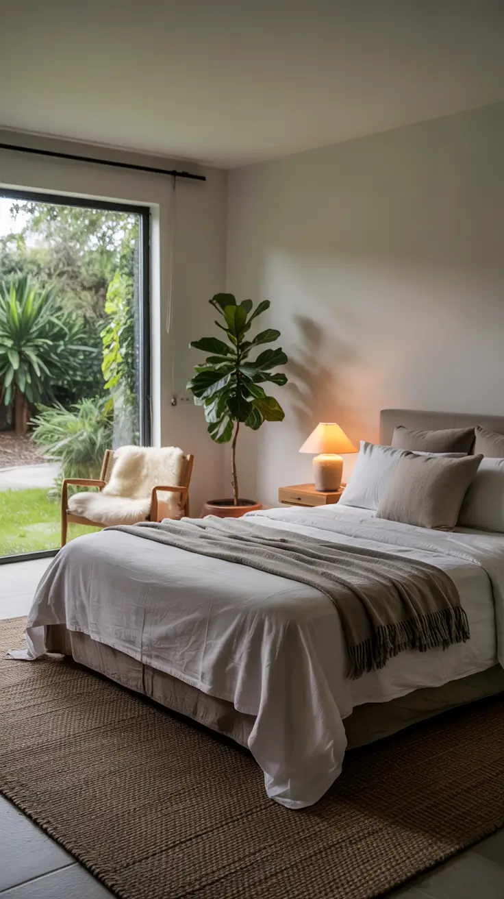 Bedroom Makeover Ideas Neutral Cozy With Organic Minimalism