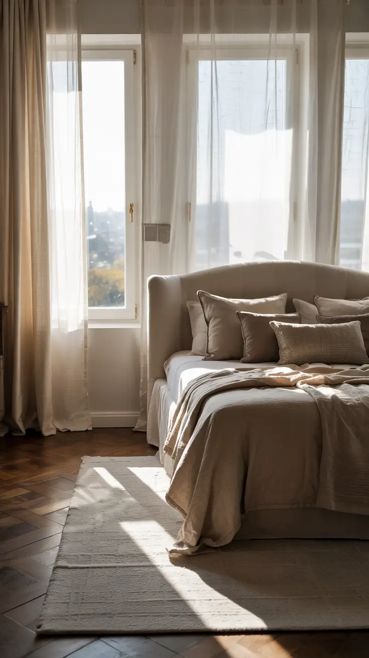 Bedroom Makeover Ideas Canopy Elegance With Soft Draped Layers