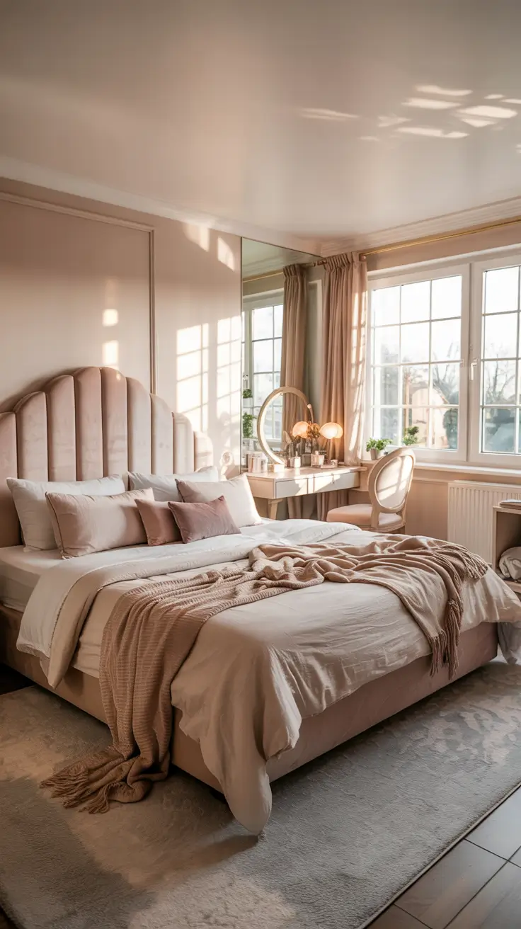 Bedroom Makeover Ideas For Women Cozy With Soft Feminine Layers