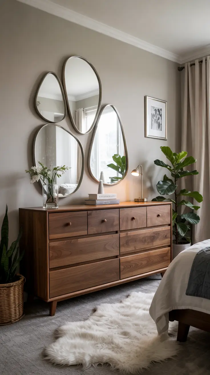 Bedroom Wall Decor Ideas 2026 27 — Bedroom Wall Decor Ideas With Organic Mirror Compositions