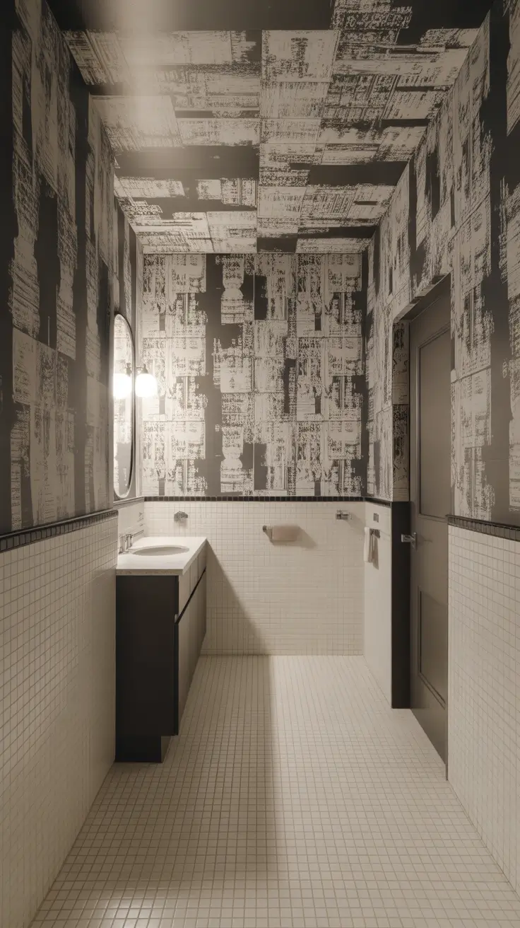 Black And White Bathroom Ideas 2026 03 - Black And White Bathroom Ideas Wallpaper For Bold Bathroom Style