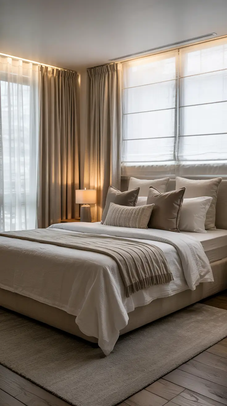 Blackout Curtains for Bedroom Ideas 2026 Modern Bedroom Ideas With Blackout Curtains And Neutral Palettes