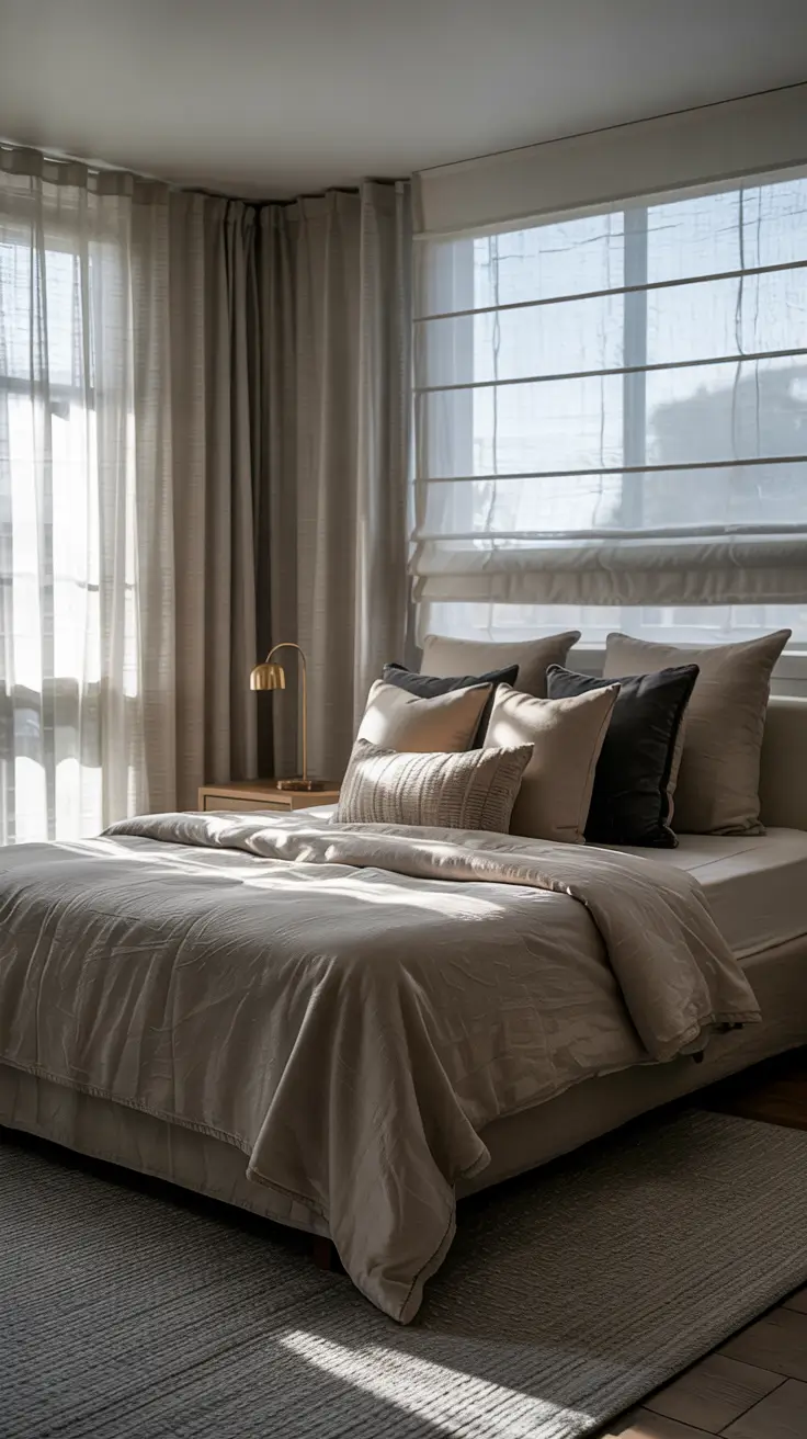 Blackout Curtains for Bedroom Ideas 2026 Blackout Curtains Bedroom Ideas For Layered Window Treatments