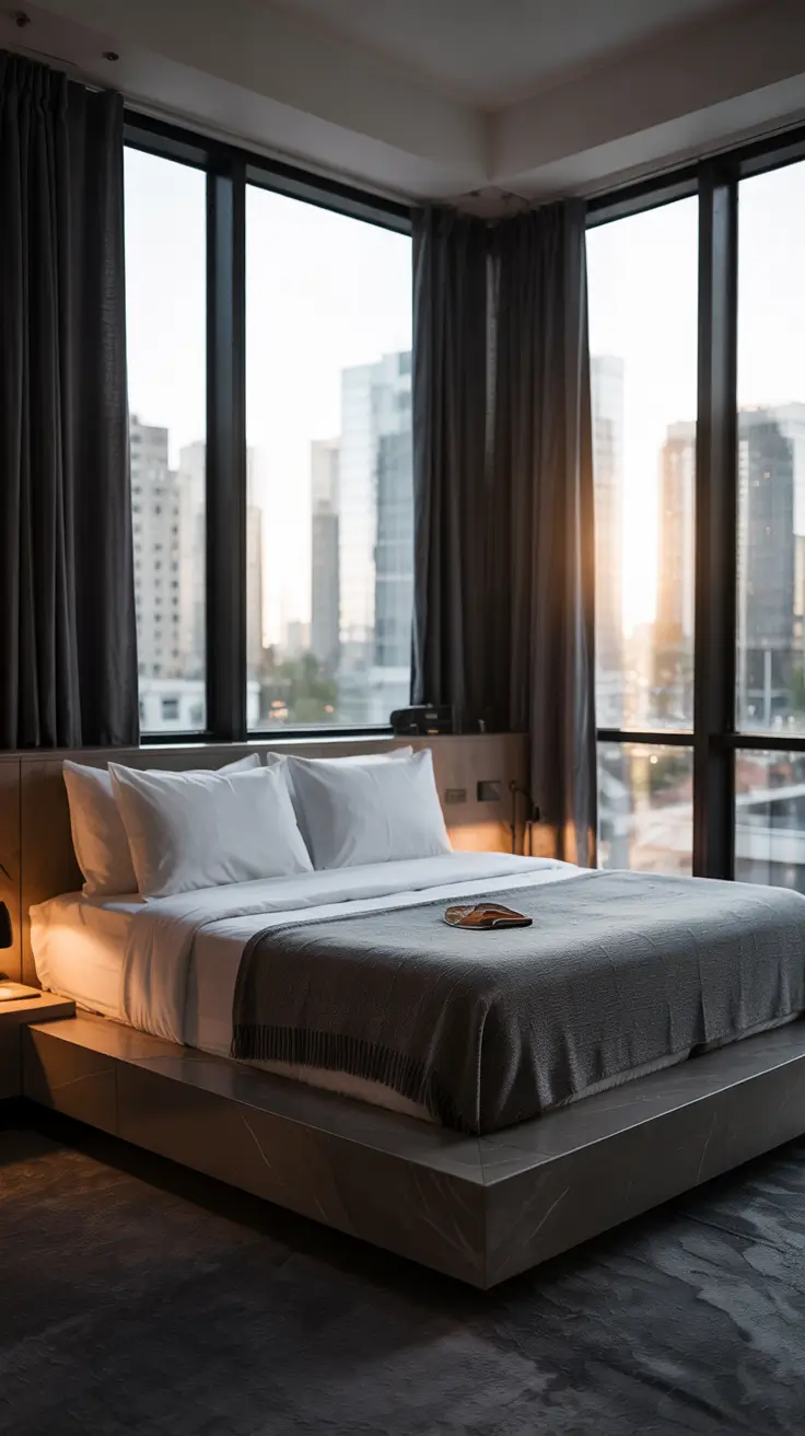 Blackout Curtains for Bedroom Ideas 2026 Blackout Curtains Bedroom Ideas Modern Urban Apartment Style