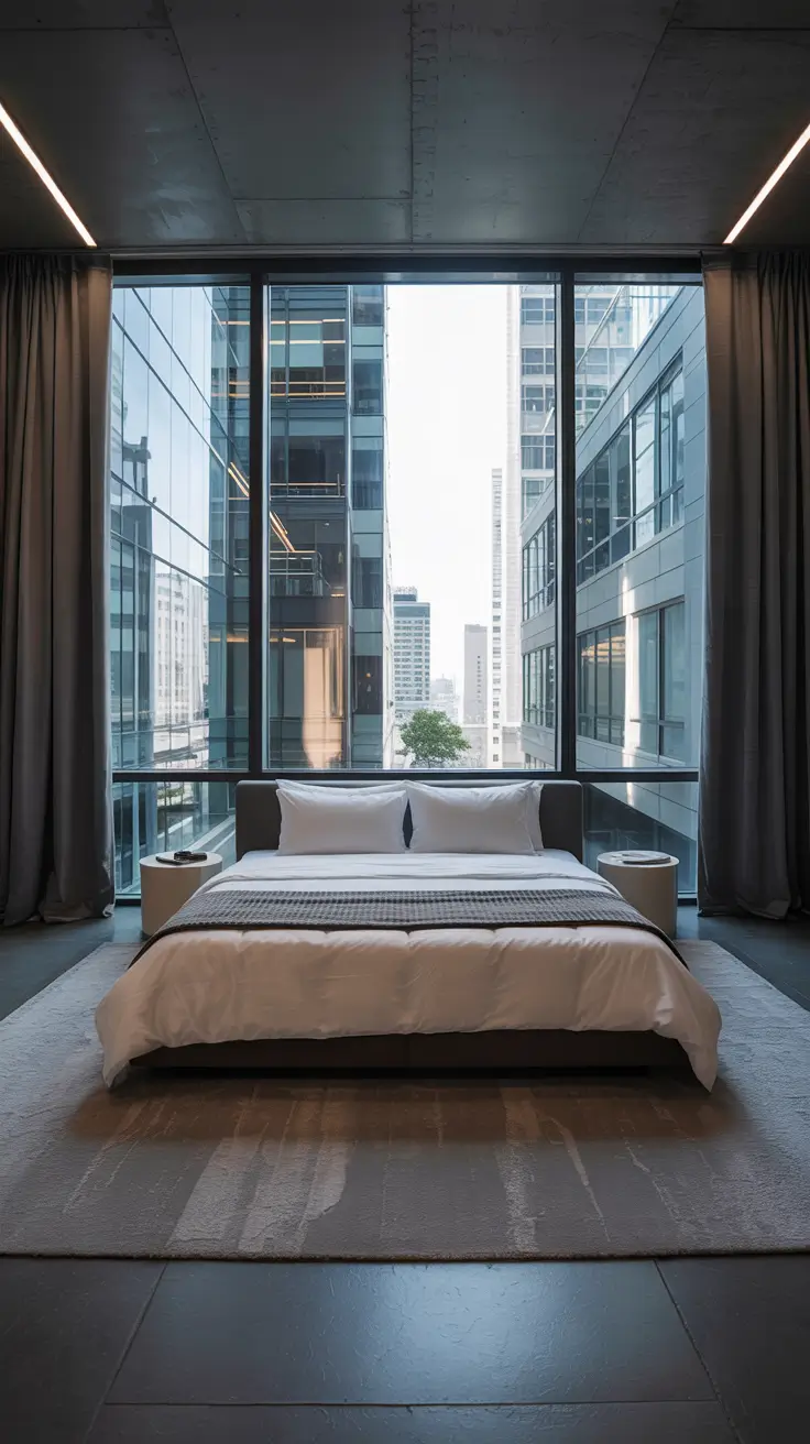 Blackout Curtains for Bedroom Ideas 2026 Blackout Curtains Bedroom Ideas Modern Urban Apartment Style