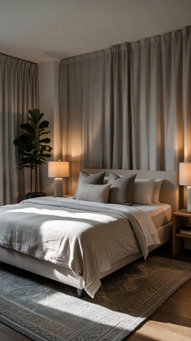 Blackout Curtains for Bedroom Ideas 2026 Bedroom Ideas With Blackout Curtains For Serene Aesthetic Rooms