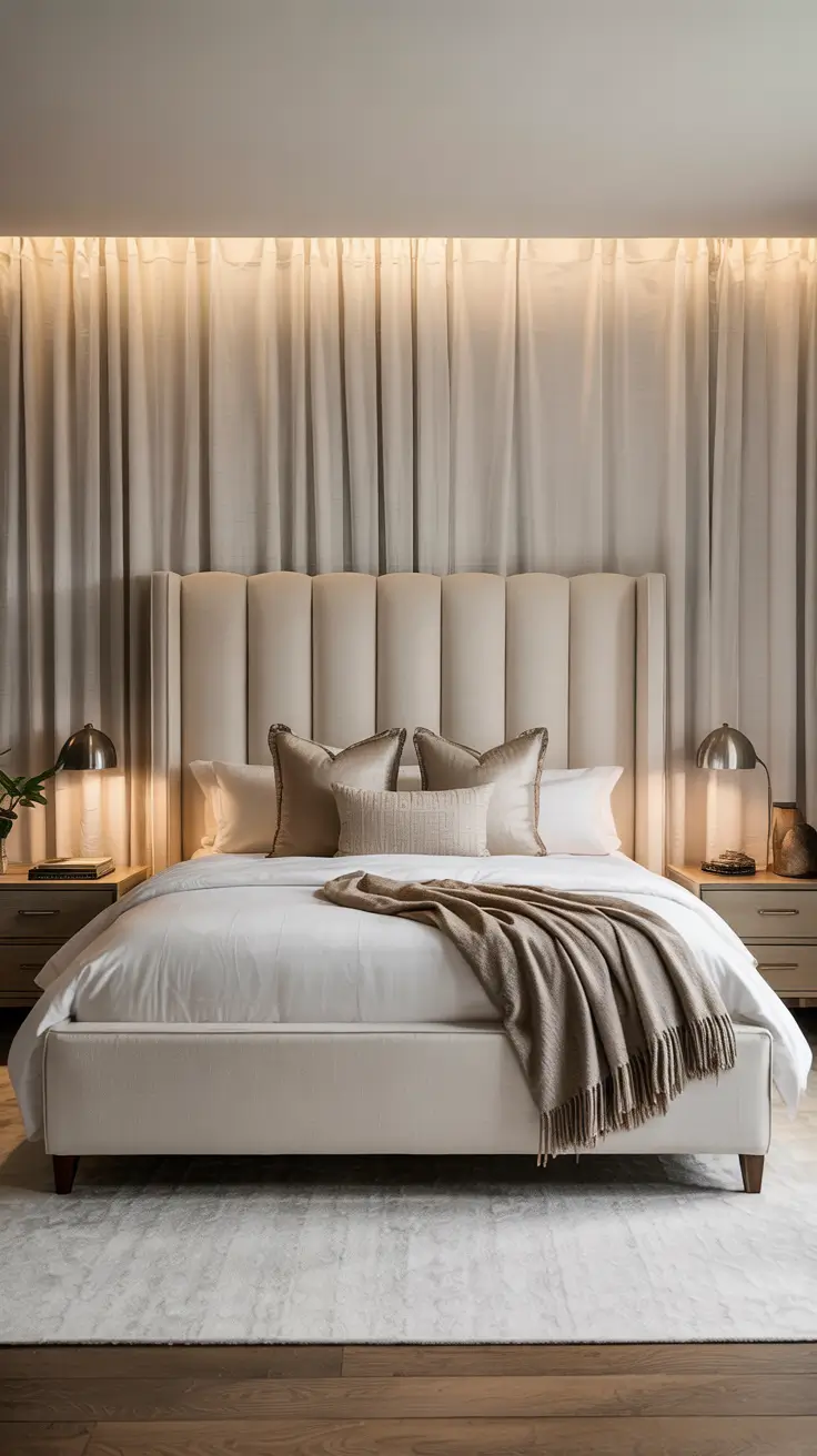 Blackout Curtains for Bedroom Ideas 2026 White Curtains With Blackout Lining Bedroom Ideas For Bright Yet Dark Rooms