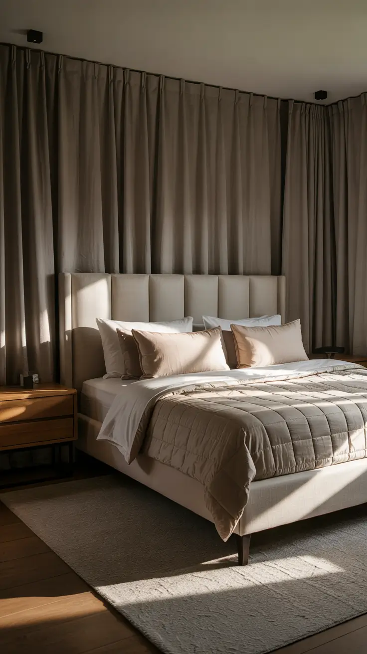 Blackout Curtains for Bedroom Ideas 2026 Bedroom Ideas With Blackout Curtains For Functional Elegance