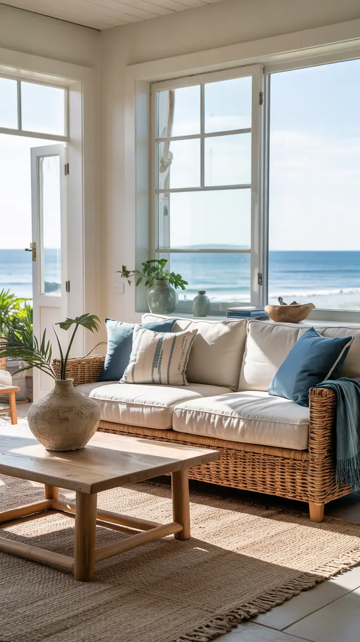 Contemporary Living Room Ideas 2026 13 – Coastal Contemporary Living Room Ideas With Breezy Textures