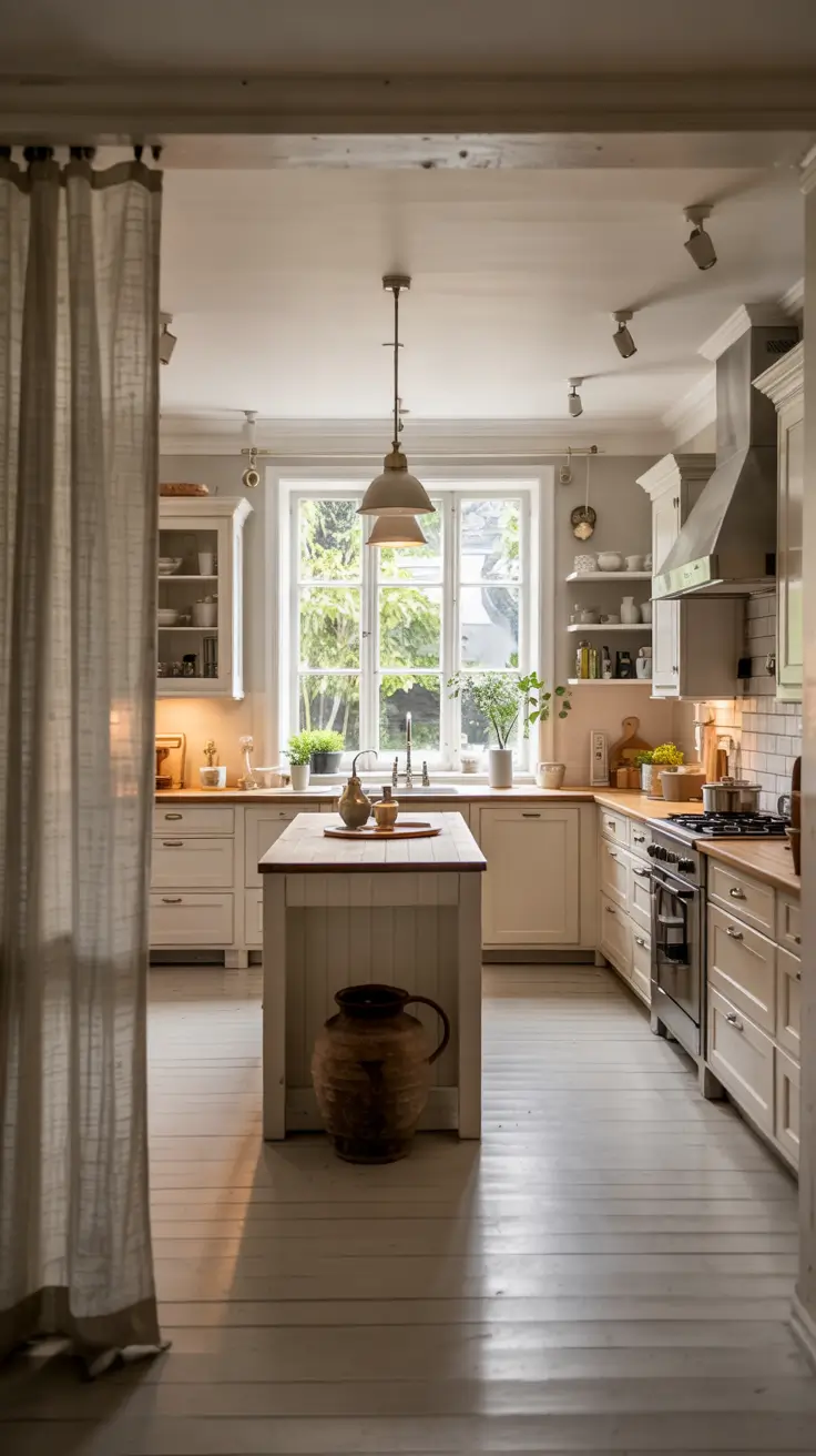 Cozy Kitchen Ideas 2026 With Warm And Inviting Layered Lighting