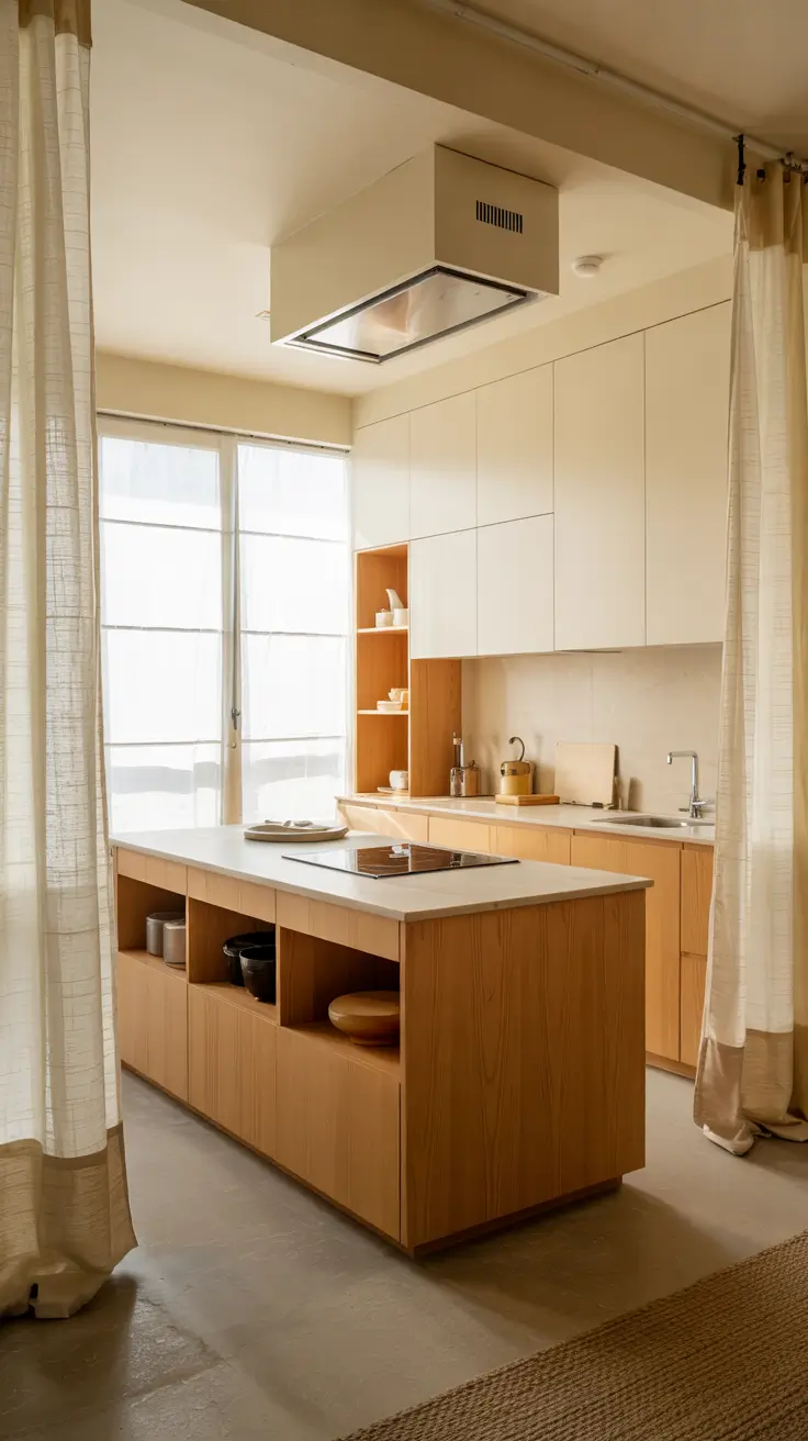 Cozy Kitchen Ideas Apartment Living With Compact Islands