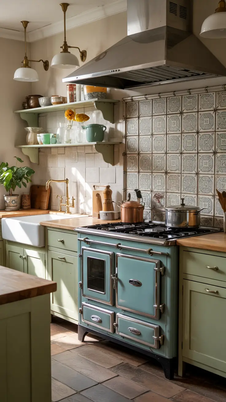 Cozy Kitchen Ideas Aesthetic With Vintage Inspired Details