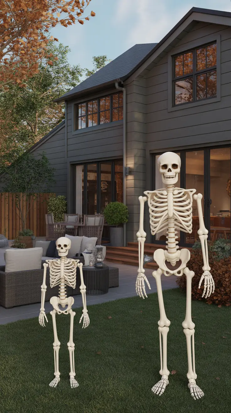 Cute Halloween Yard Decor Ideas With Fun And Friendly Characters
