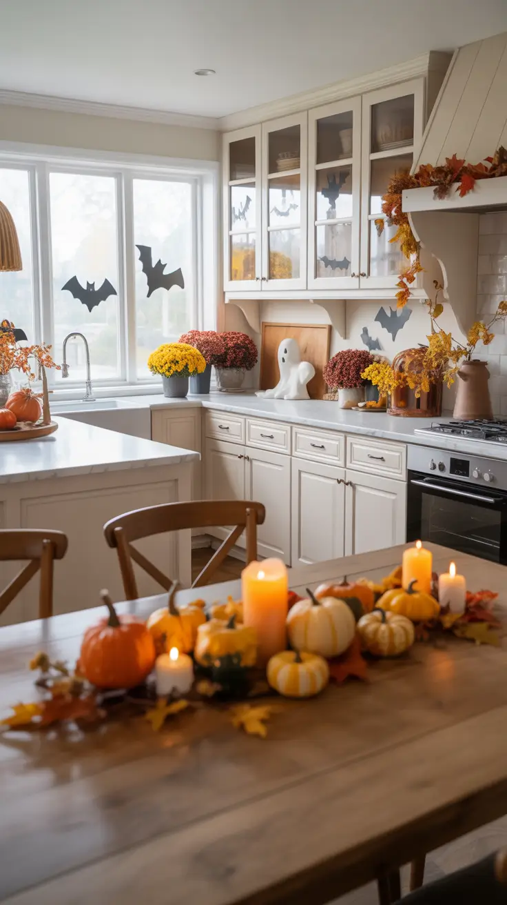Cute Halloween Decor Ideas For The Kitchen With Festive Table Touches