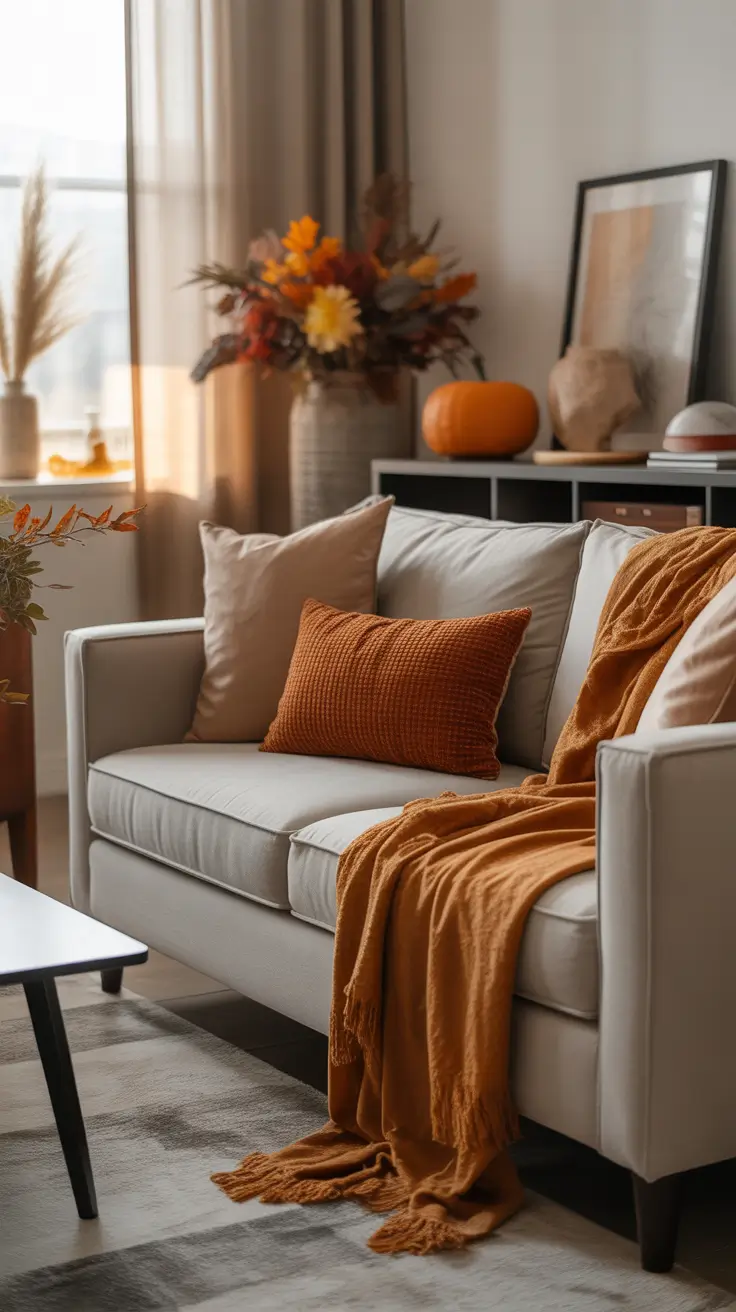 Fall Halloween Decor Ideas 2026 Living Room Fall And Halloween Decor Ideas With Texture