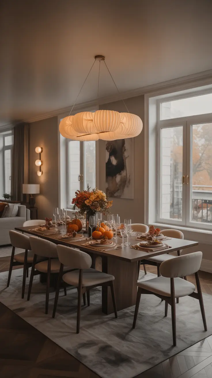 Fall Halloween Decor Ideas 2026 Fall And Halloween Decor Ideas Dining Room With Elegant Autumn Table