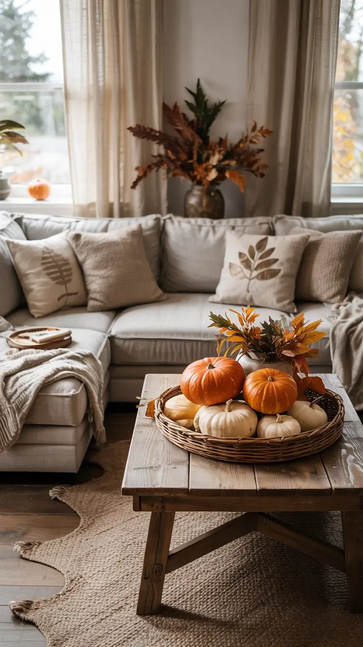 Rustic Farmhouse Halloween Decor Ideas For Neutral Homes
