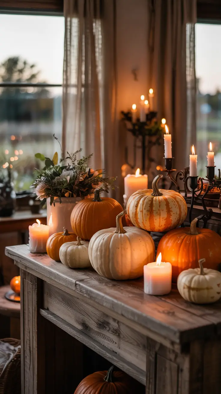 Farmhouse Halloween Decor Ideas With Subtle Spooky Details