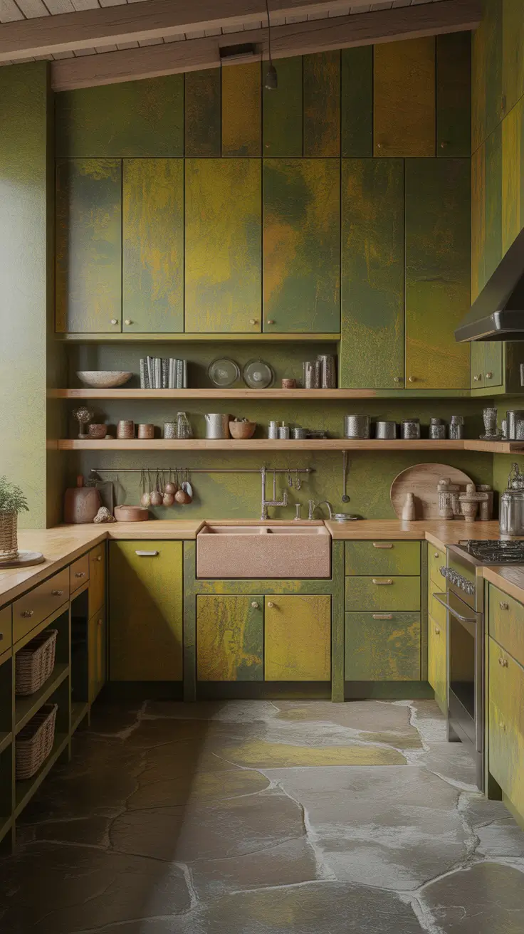 Green Kitchen Ideas 2026 Earthy Moss And Reed Green Kitchen Ideas For Natural Homes