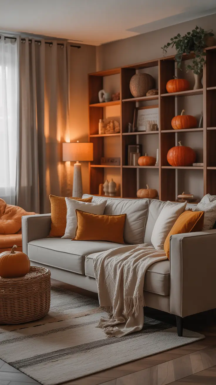 Halloween Decor Ideas Indoor With Cozy Interior Details