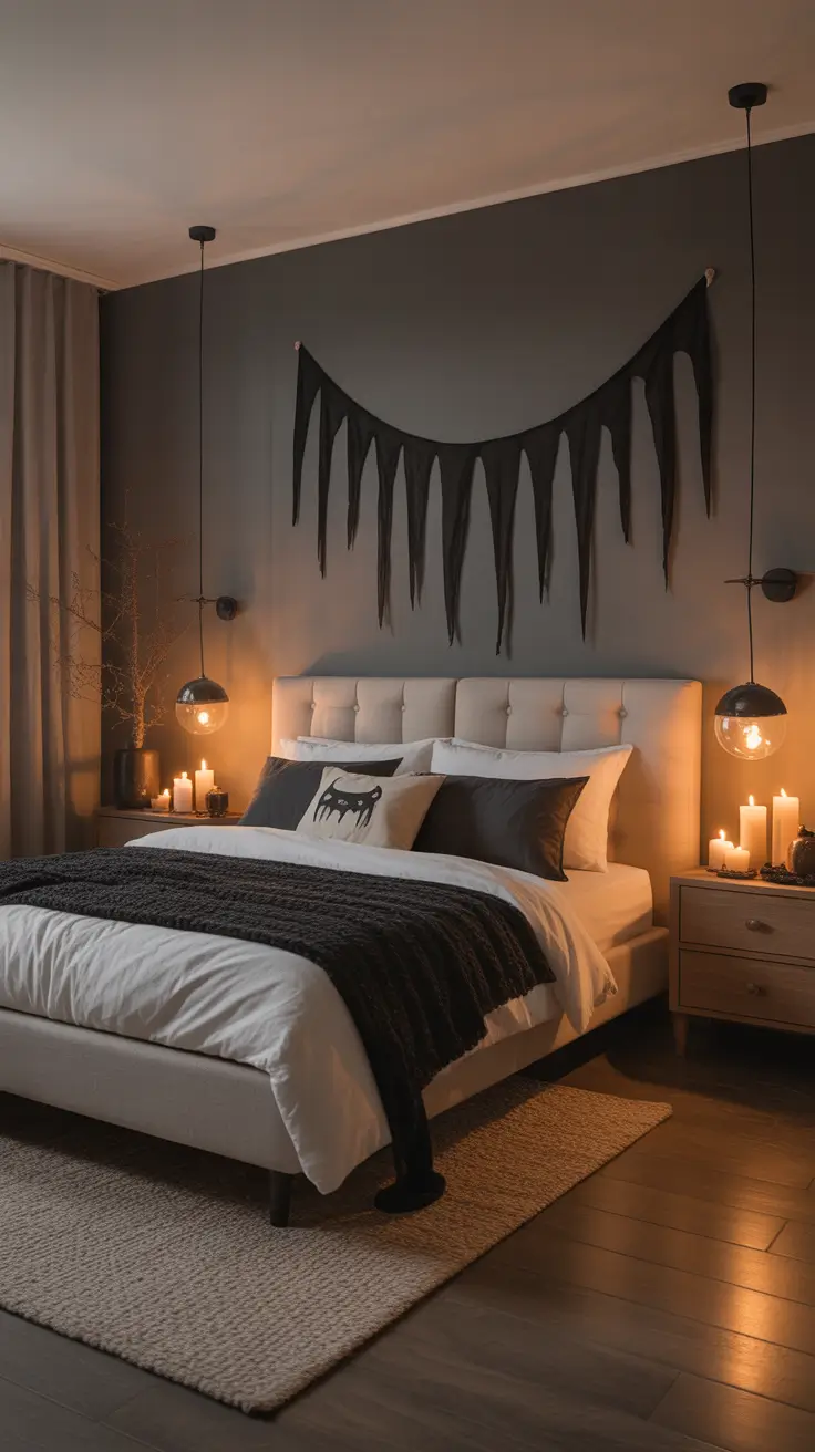 Halloween Decor Ideas Bedroom Styling For A Spooky Retreat